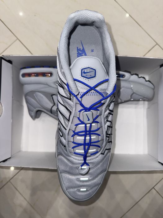 Маратонки Nike Air Max Plus “Tuned Pack - Wolf Grey Racer Blue” - размер 49.5
