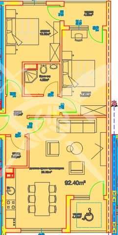 Тристаен апартамент в Меден Рудник 1047- 30270