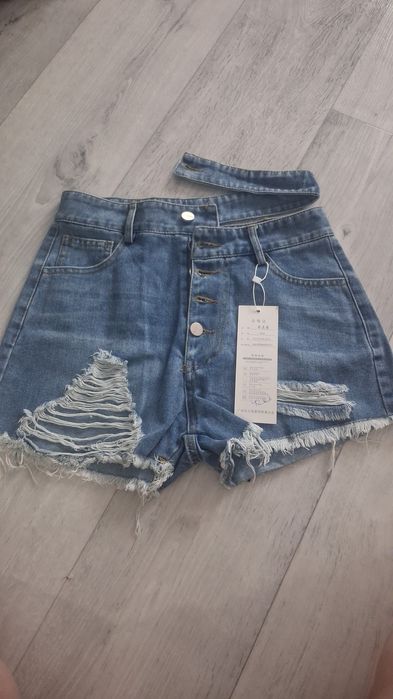Шорты юбки  джинсовые