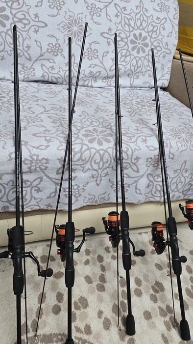 Спиннинг с катушкой в сборе готовый