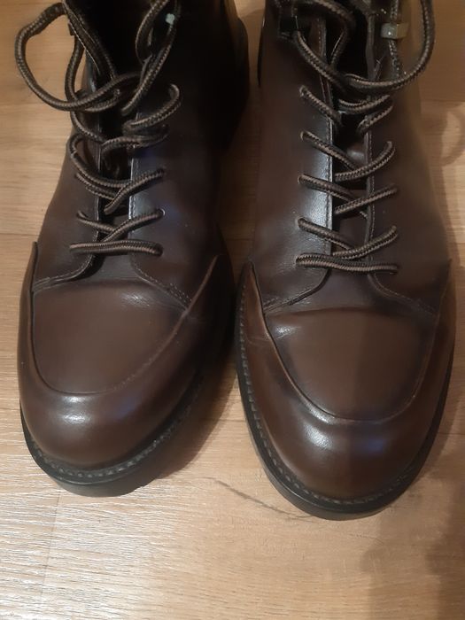 Ботинки мужские кожаные Massimo Dutti 43-44 размер.