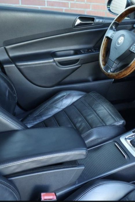 Interior piele vw passat b6 b7 CC piele perforata scaune bancheta  cotiera fete usi brec combi cu memorii