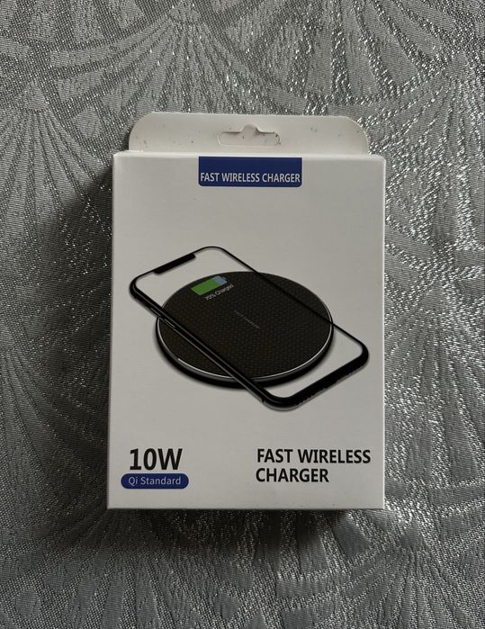 Încărcător Wireless Fast Charge 10W – Qi Standard