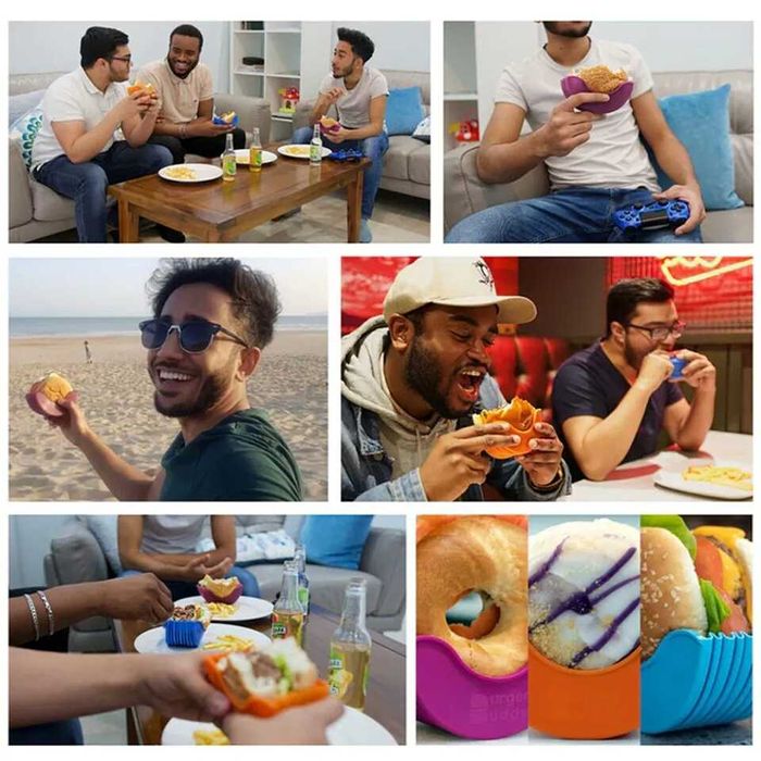 Силиконовый держатель для бургеров