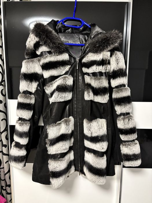 Haina de blana naturala chinchilla