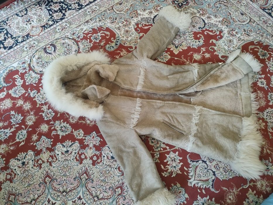 Детская дубленка