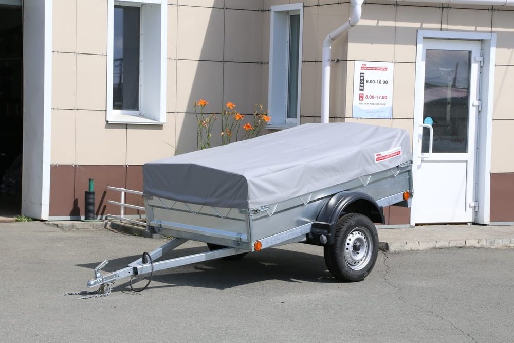 Прицепы самосвальные с удлинителями дышла