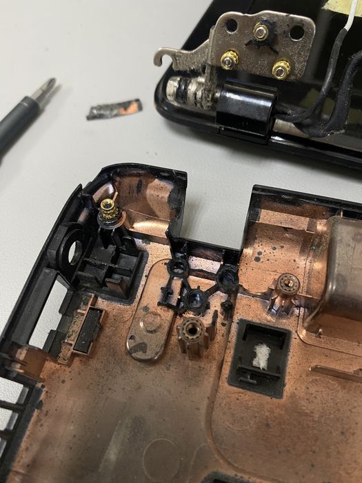 Ремонт корпусов ноутбуков