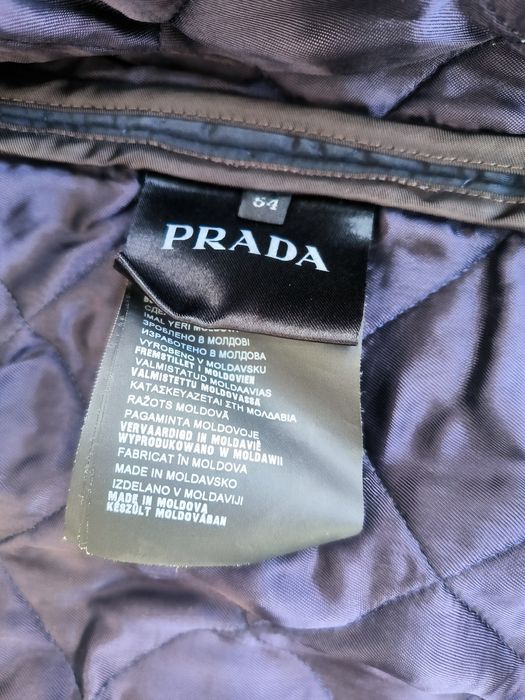 PRADA Black Jacket Size 54