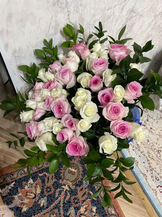 Букет галандинские розы