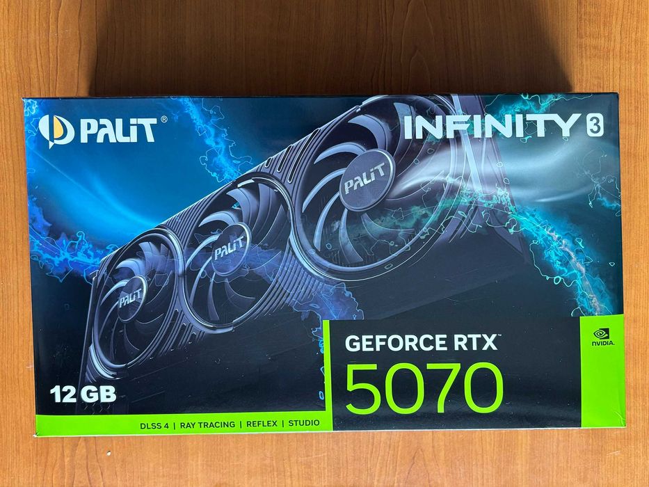 Palit GeForce RTX 5070 Infinity 3 12GB GDDR7 видео карта