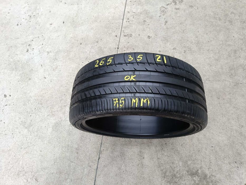 O anvelopa vara 265 35 21 michelin pilot sport 2 PS2 profil de 7,5 mm