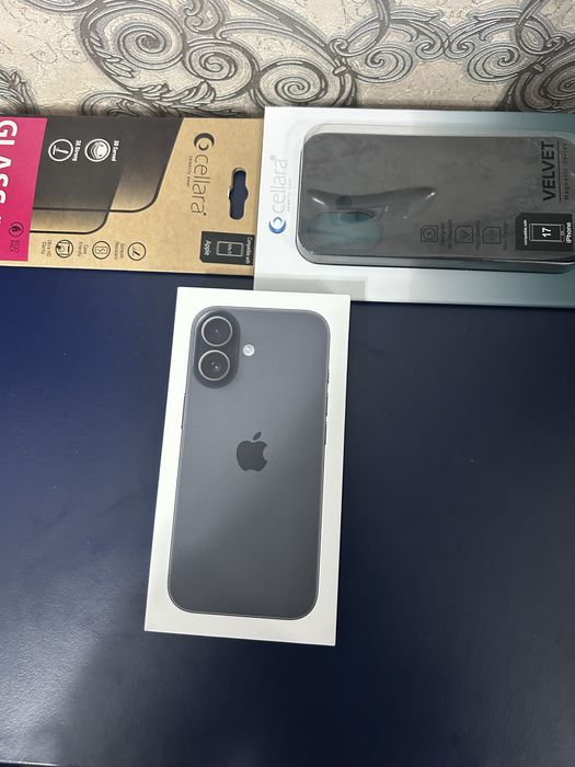 Vand iphone 17 black 256 NOU SIGILAT