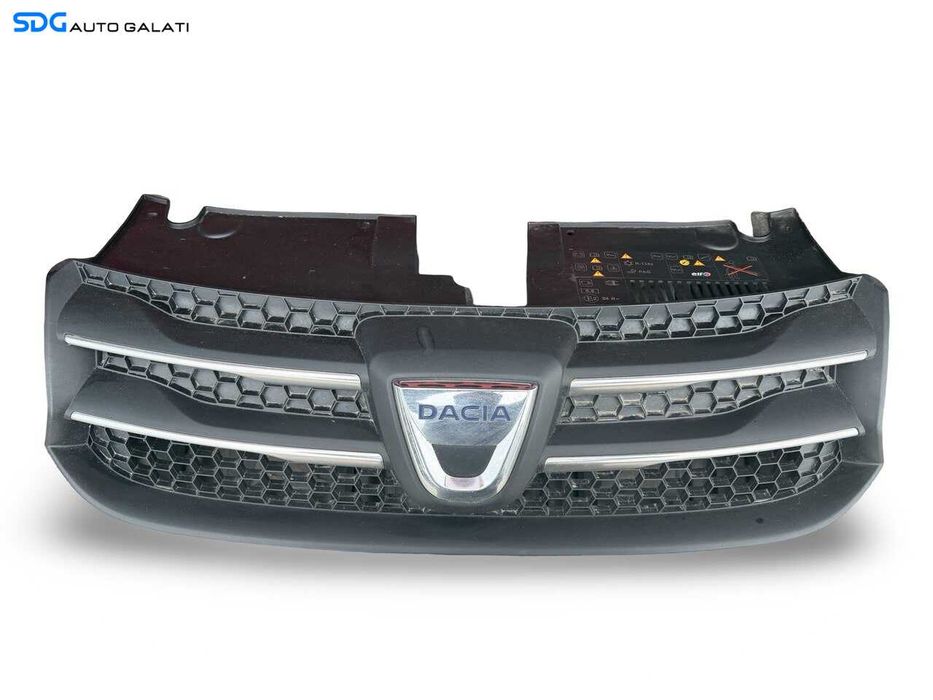 Grila cu Sigla Emblema de la Bara Spoiler Fata Dacia Logan 2 2012 - 2018 Cod 8200721895 [LS0888]