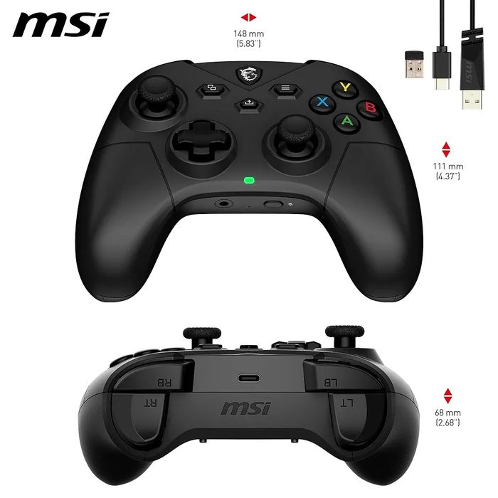 Controler de jocuri MSI FORCE GC300, Negru