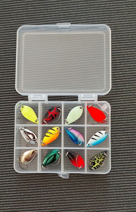 Блесни Спининг риболов примамки,воблер,пъстърва, костур,кефал,клатушки