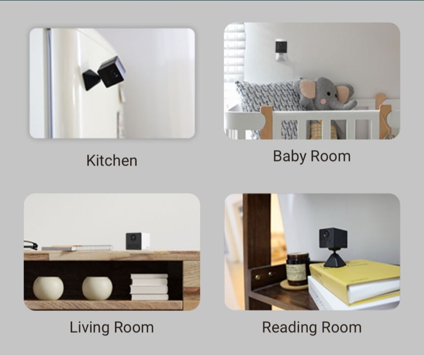 Mini kamera | ezviz CB2 4G | Avtomobil va Uy uchun mini kamera