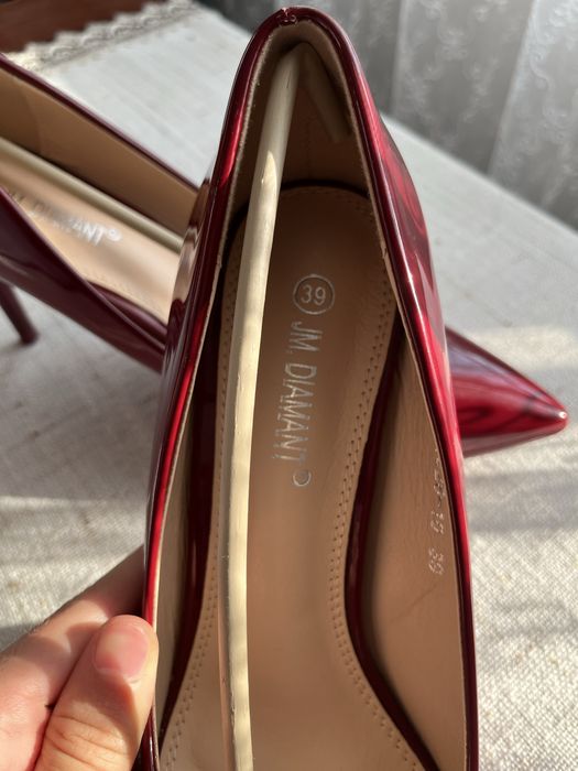 Pantofi Stiletto Rosu marimea 39