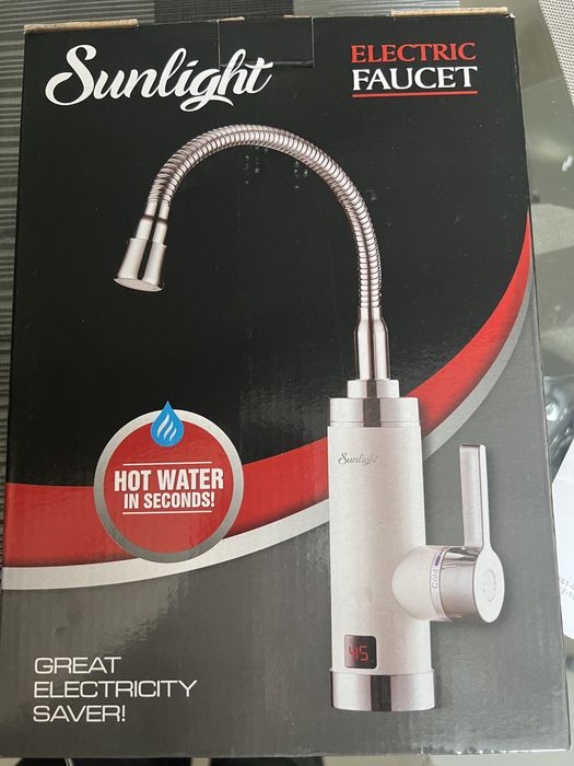 Бързо нагряващ смесител за вода.