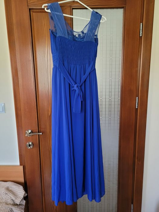 Vând rochie lunga, albastra