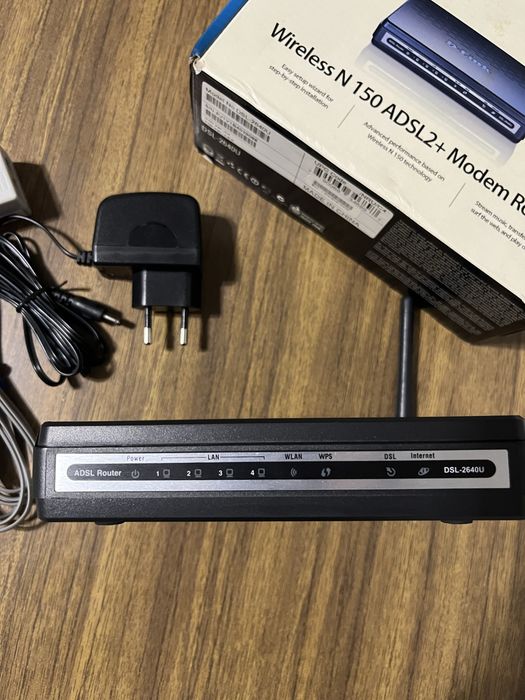 Wi-Fi роутер D-Link DSL-2640U