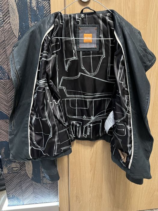 BOSS Orange (Hugo Boss) дамско кожено яке S – като ново