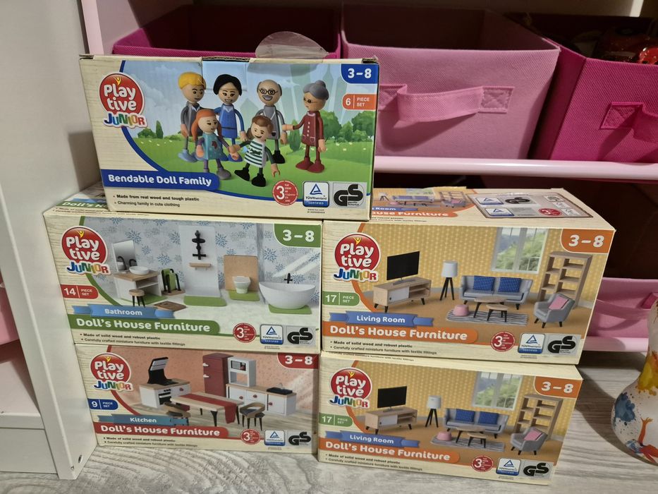 Jucării lemn doll's house furniture