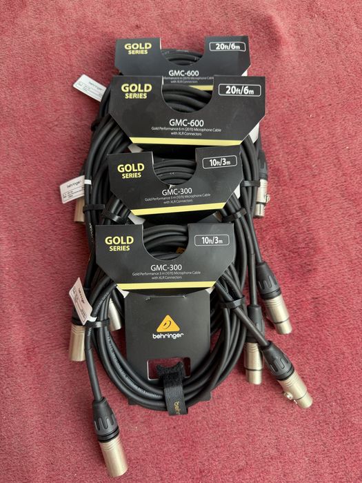 Gold series GMC-600 микрафон кабел XLR