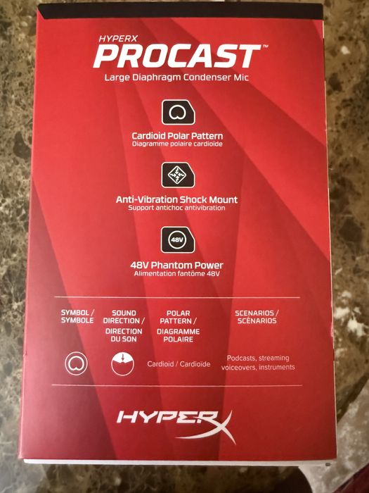 Микрофон HyperX Procast