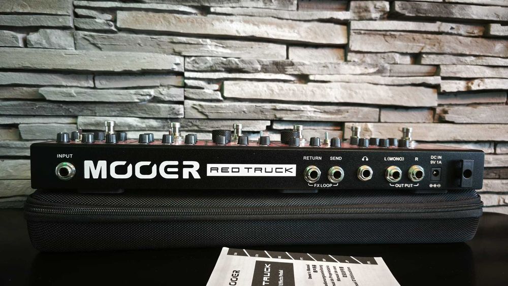 Procesor multiefect efecte pedala chitara Mooer Red Truck - Garantie