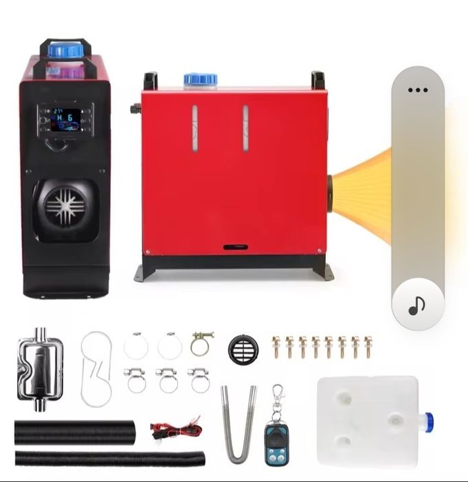 Vevor sirocou webasto 8kw  incalzitor diesel