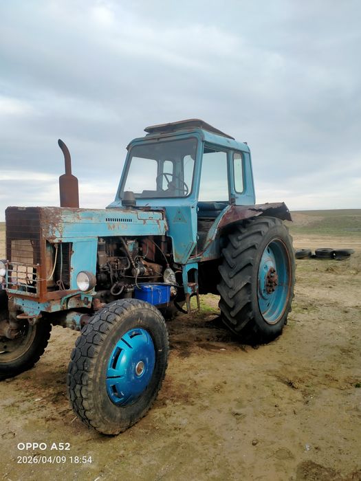 МТЗ 80 үш орақты сенокос