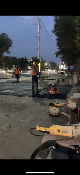 Асфальт асфальтирование укладка асфальта