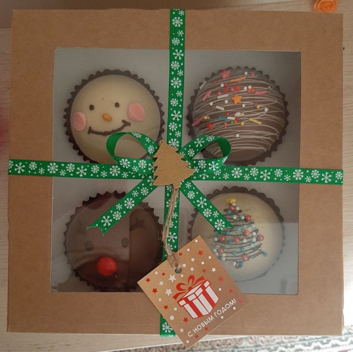 Новагодние подарки из шоколада