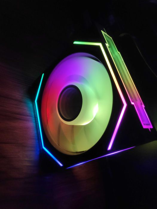 ventilator 92mm PWM ARGB -- UPSIREN UF-9 PRISM 4 PRO