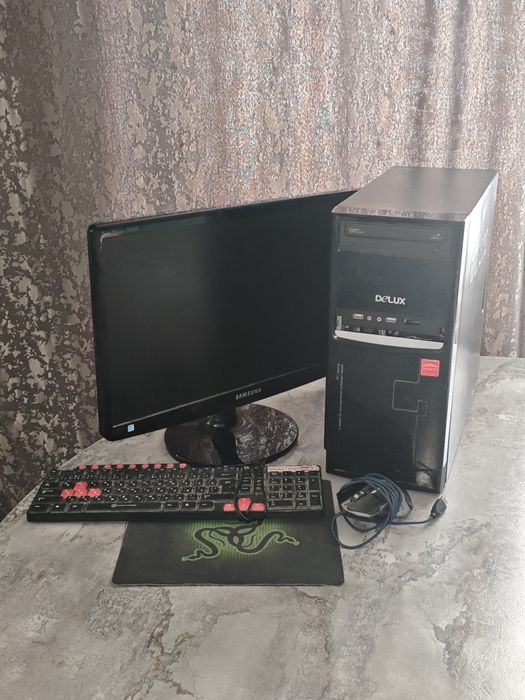 Полный комплект ПК для учебы и работы / SSD 240GB / Монитор