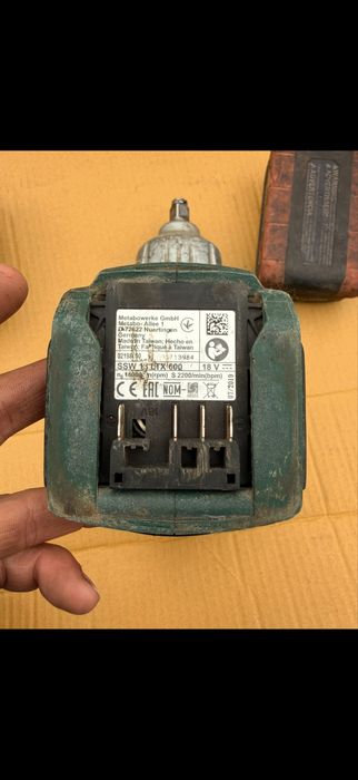 Pistol impact Metabo
