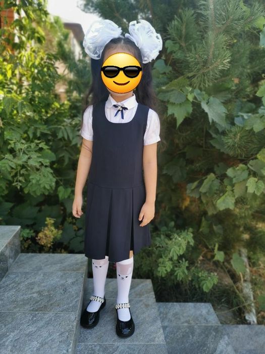 школьная форма для девочки 6-7 лет.