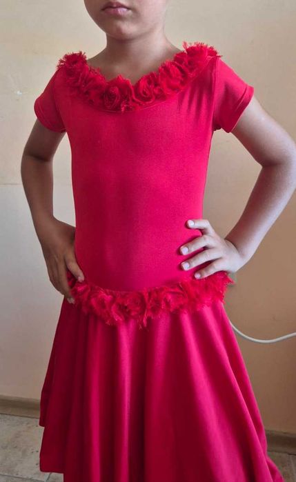 Рокля за спортни танци 122-128