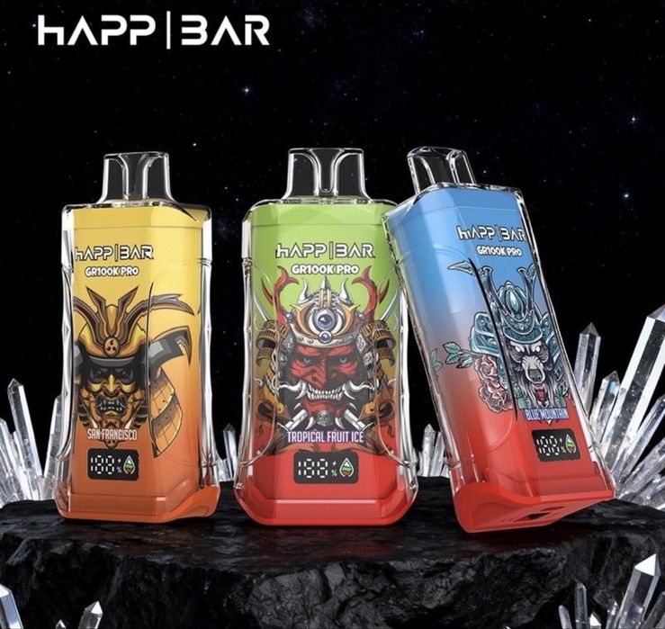 Vape Happ Bar GR100K Pro