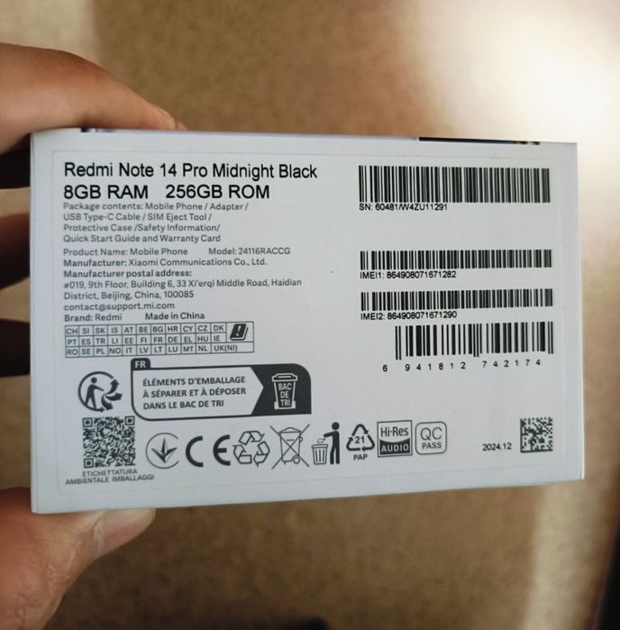 Redmi note 14 pro