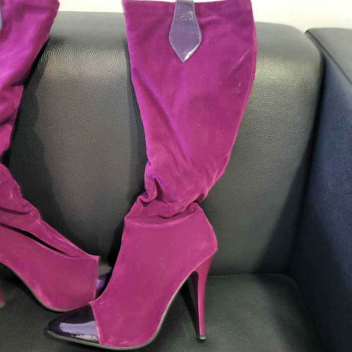 обувки,ботуши велур