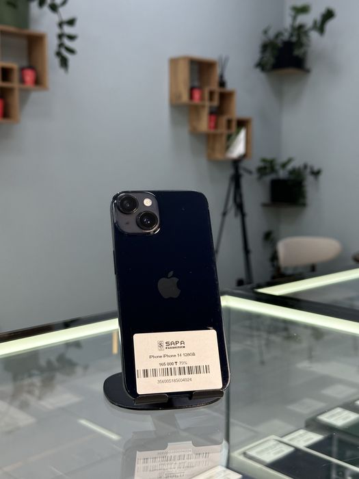 айфон 14 128гь черн