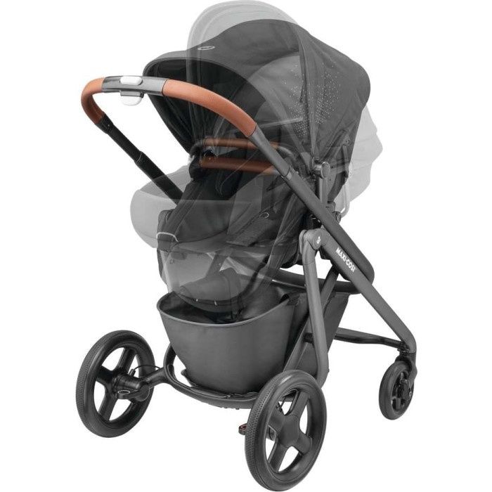 Детска количка Maxi-Cosi Lila Nomad Grey + кош за новородено + кош за кола