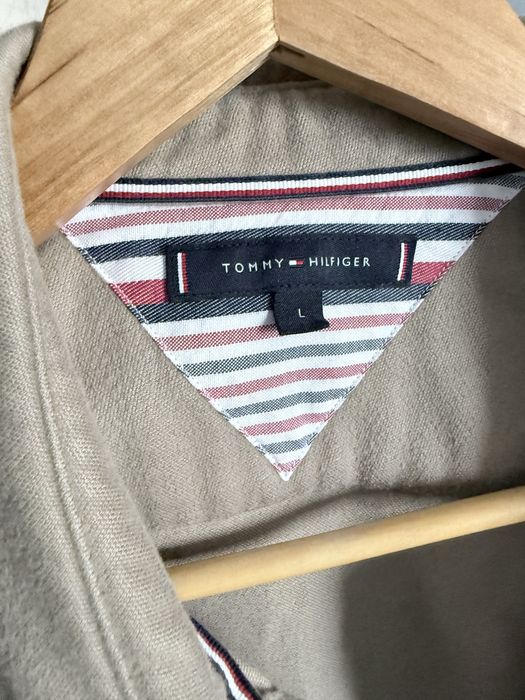 Мужская рубашка Tommy Hilfiger из плотной ткани