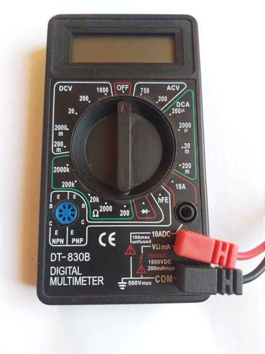 Мультиметр тестер DT-830B