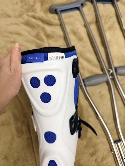 Костыли ортез левый срочно