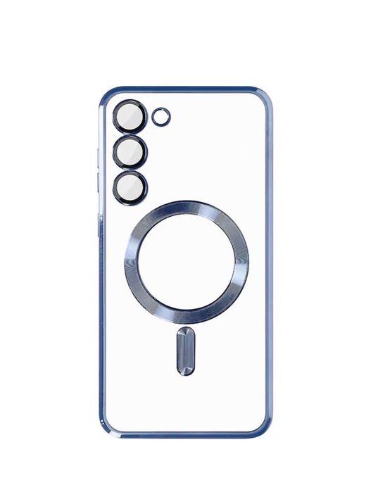 Samsung A07/A17/A16/A26/A36/A56 Husa Din Silicon Insertie Magnetica si Folie Sticla Acoperire Completa