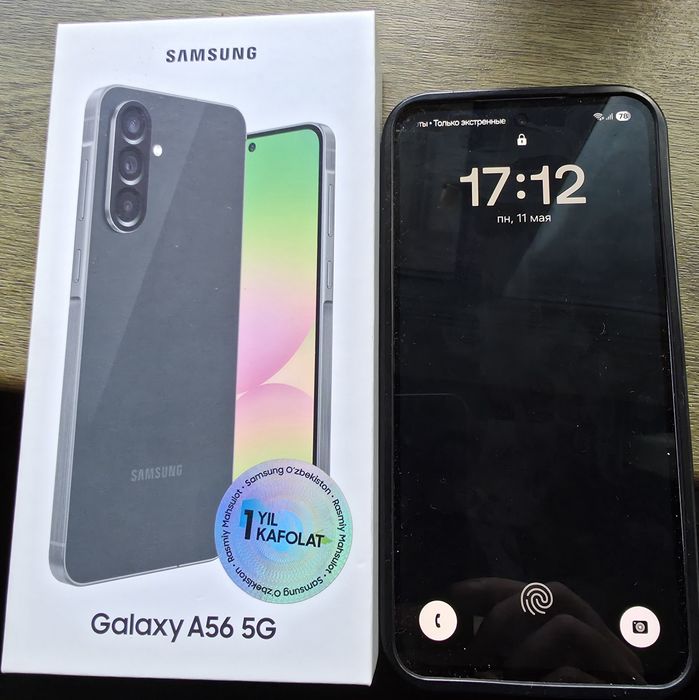 Продам телефон Samsung Galaxy A56 8/256 черный