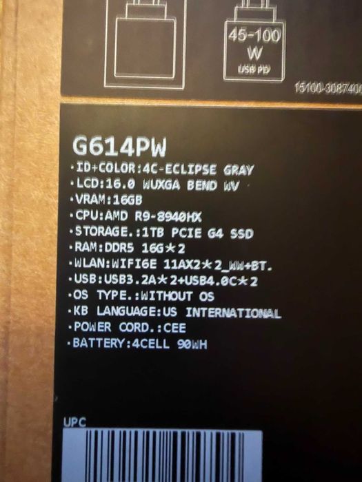 (Negociabil) Laptop Gaming ASUS ROG DE LA 16.499 LEI LA 13.499 LEI NOU SIGILAT